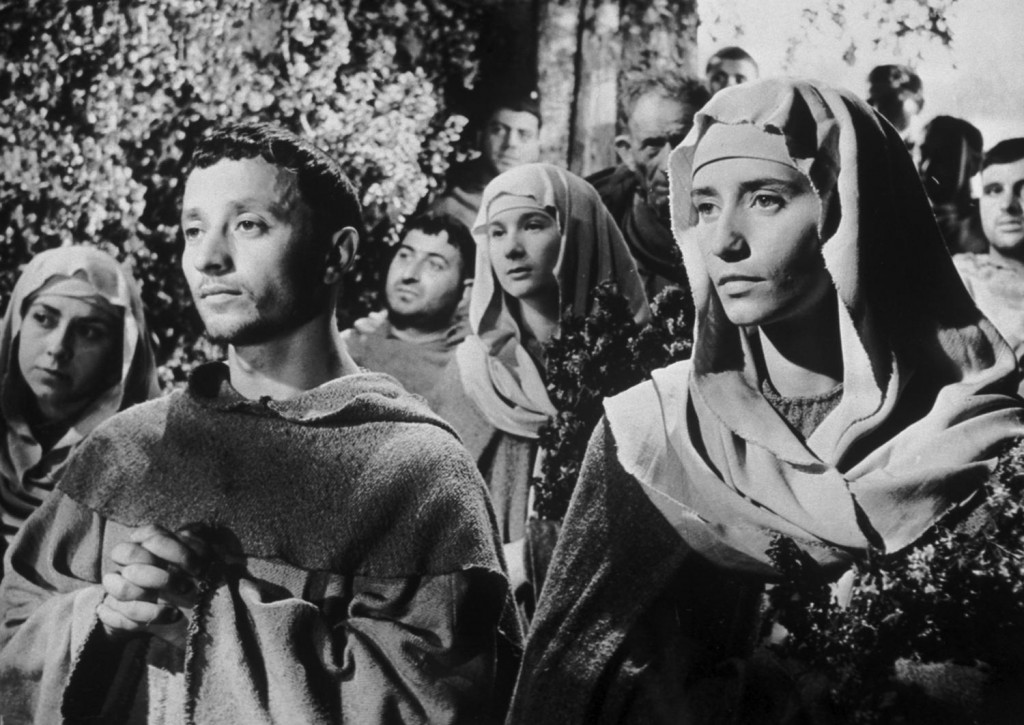 Still from Rossellini's The Flowers of St. Francis, 1950